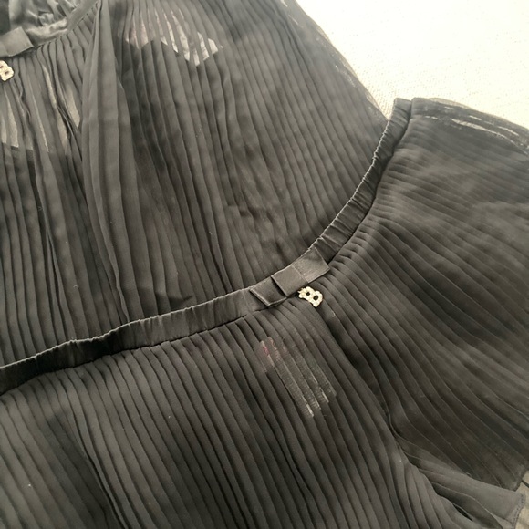 Bluemarine y2k fuzzy black mesh lingerie - Picture 11 of 11